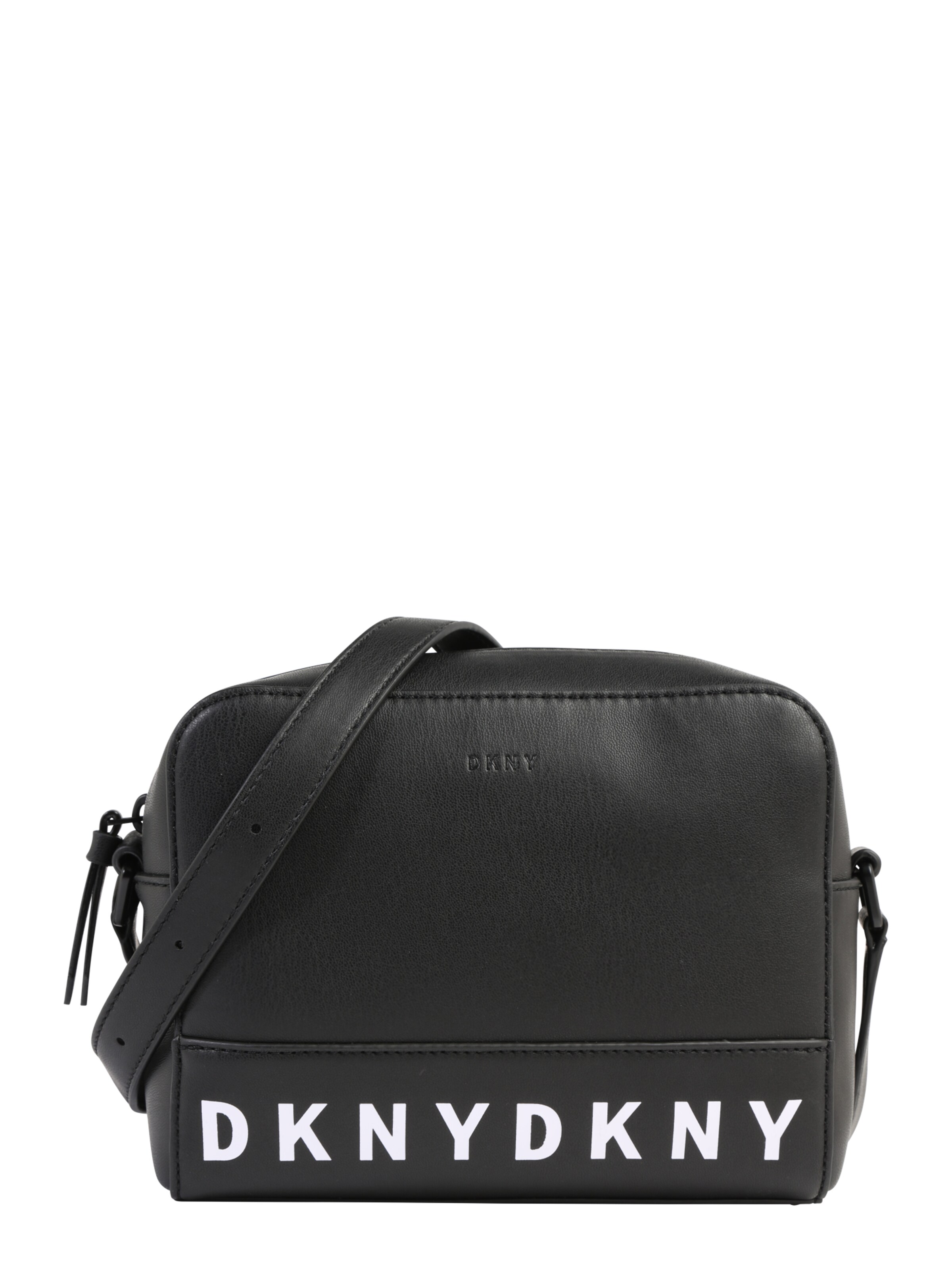 DKNY - Schoudertas 'JUNO-CAMERABAG-NAPPA' in de kleur Zwart