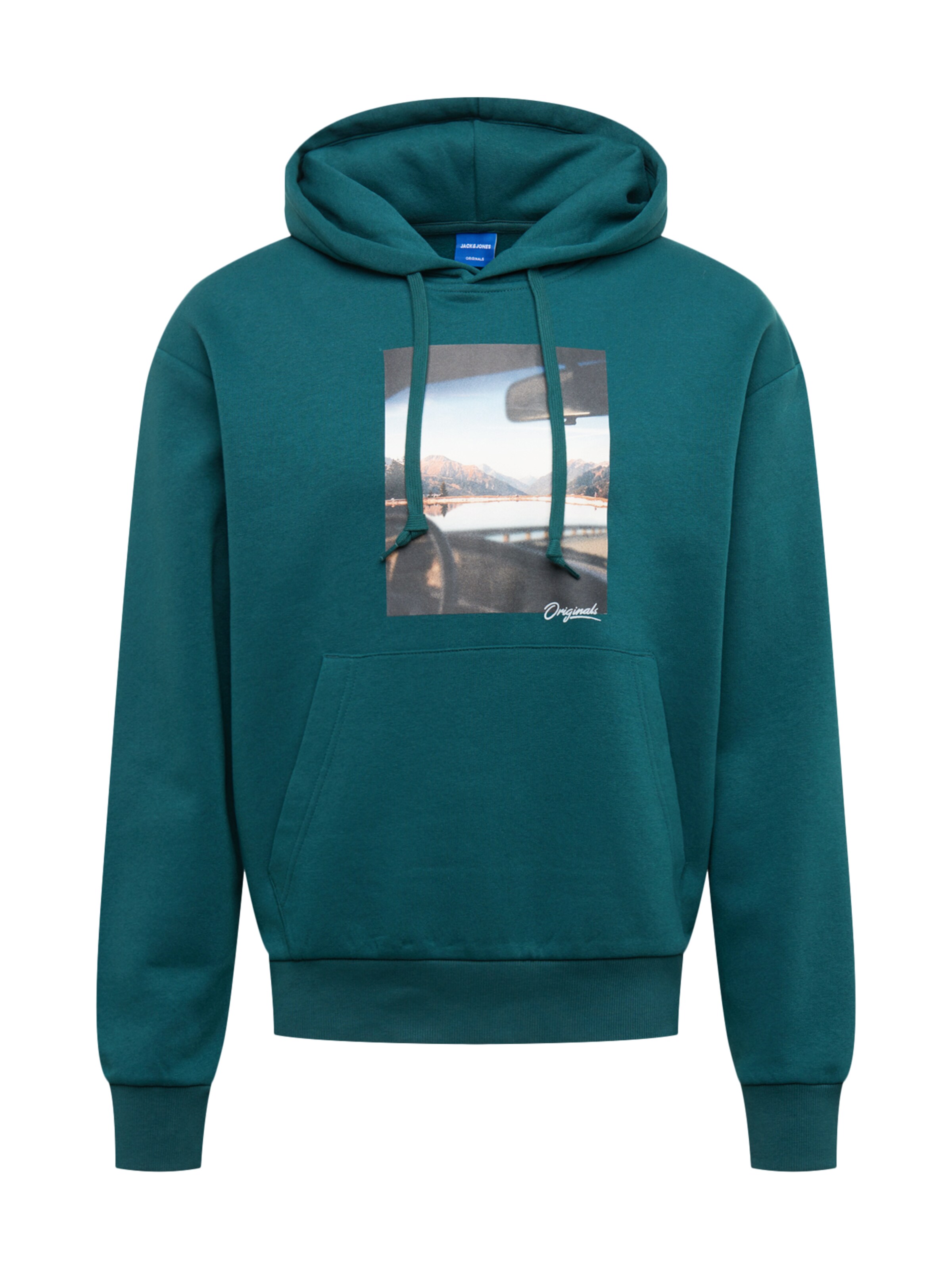 JACK & JONES - Sweatshirt 'TRAIL' in de kleur Aqua