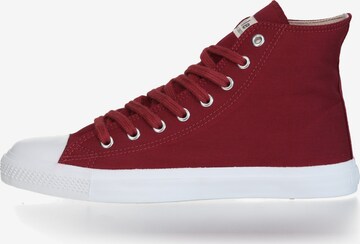 Ethletic High-Top Sneakers 'True Blood' in Red: front