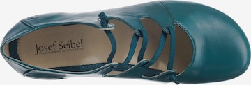 JOSEF SEIBEL Ballet Flats with Strap 'Fiona' in Blue