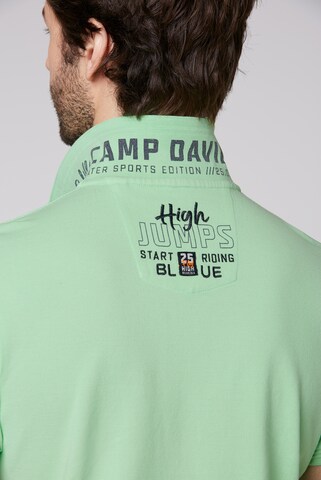 CAMP DAVID Poloshirt in Grün