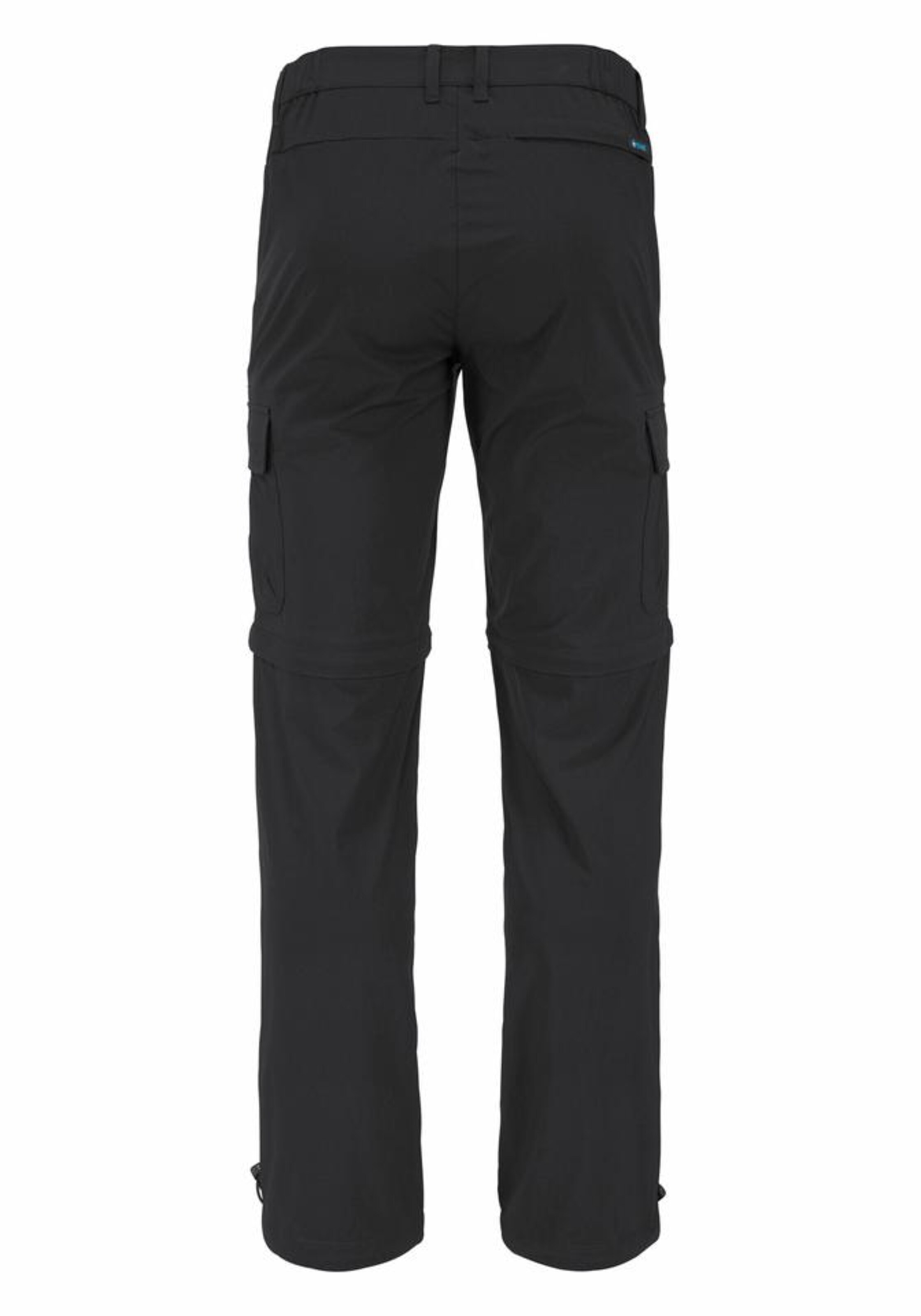 POLARINO Regular Trekkinghose in Schwarz
