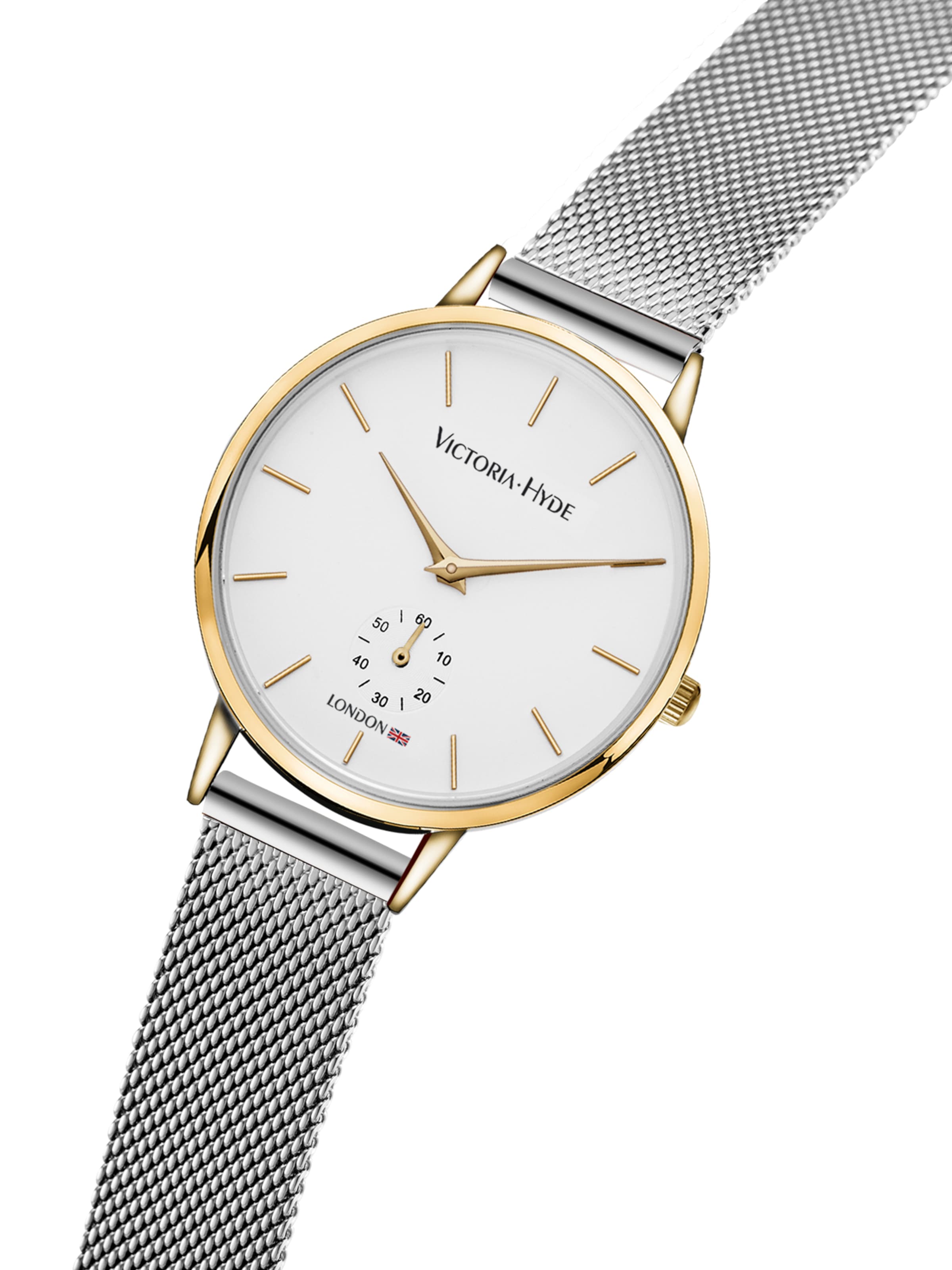 Victoria Hyde Analoginen kello värissä hopea