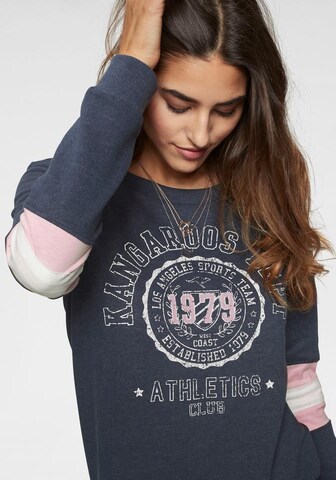 KangaROOS Sweatshirt in Blau