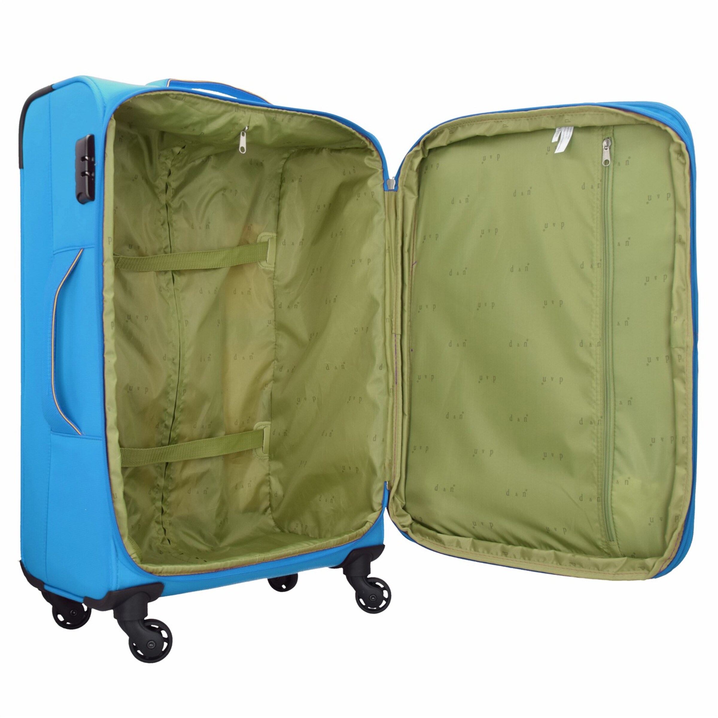 D&N Suitcase set in Blue