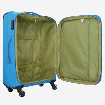D&N Suitcase Set in Blue