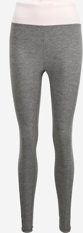 PUMA Skinny Športové nohavice - Sivá: predná strana