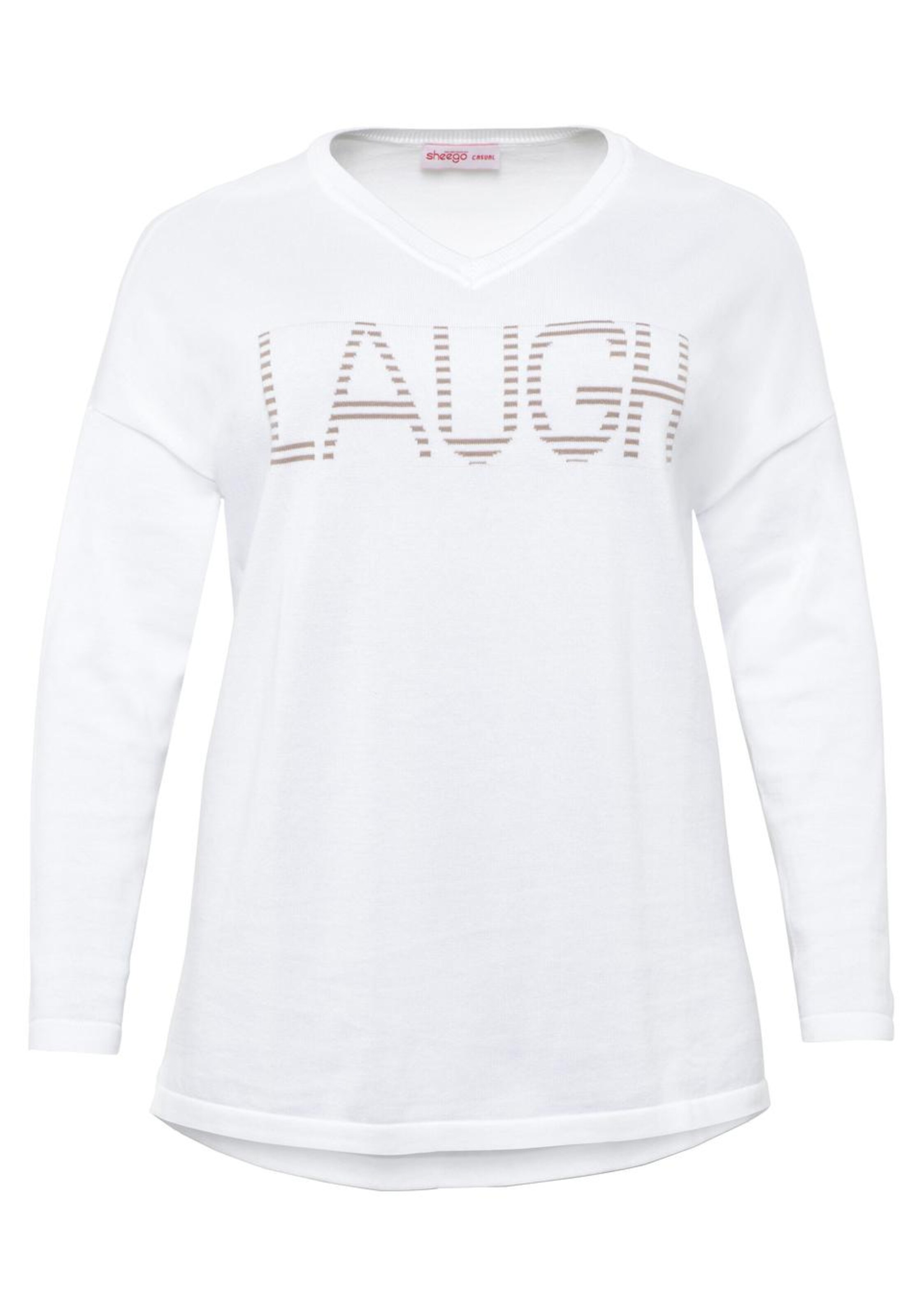 SHEEGO - Pullover in ecru