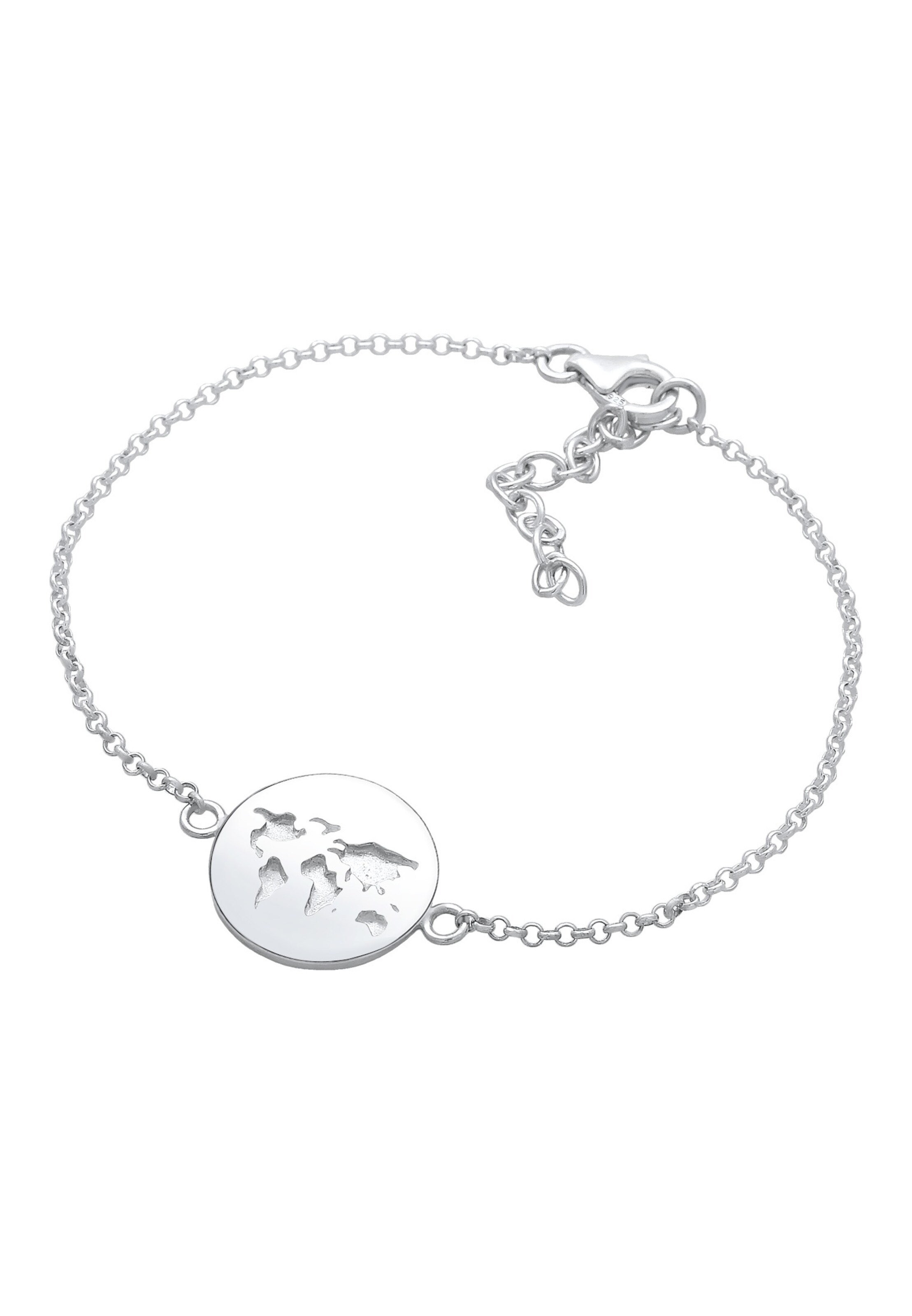 Bracelet 'Weltkugel' ELLI en argent