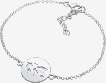 ELLI Armband 'Weltkugel' in Silber