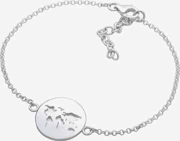 Bracelet 'Weltkugel' ELLI en argent