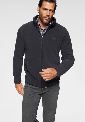 Man's World Fleece Jacket in Blue