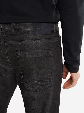 TOM TAILOR Regular Jeans 'Josh' in Zwart