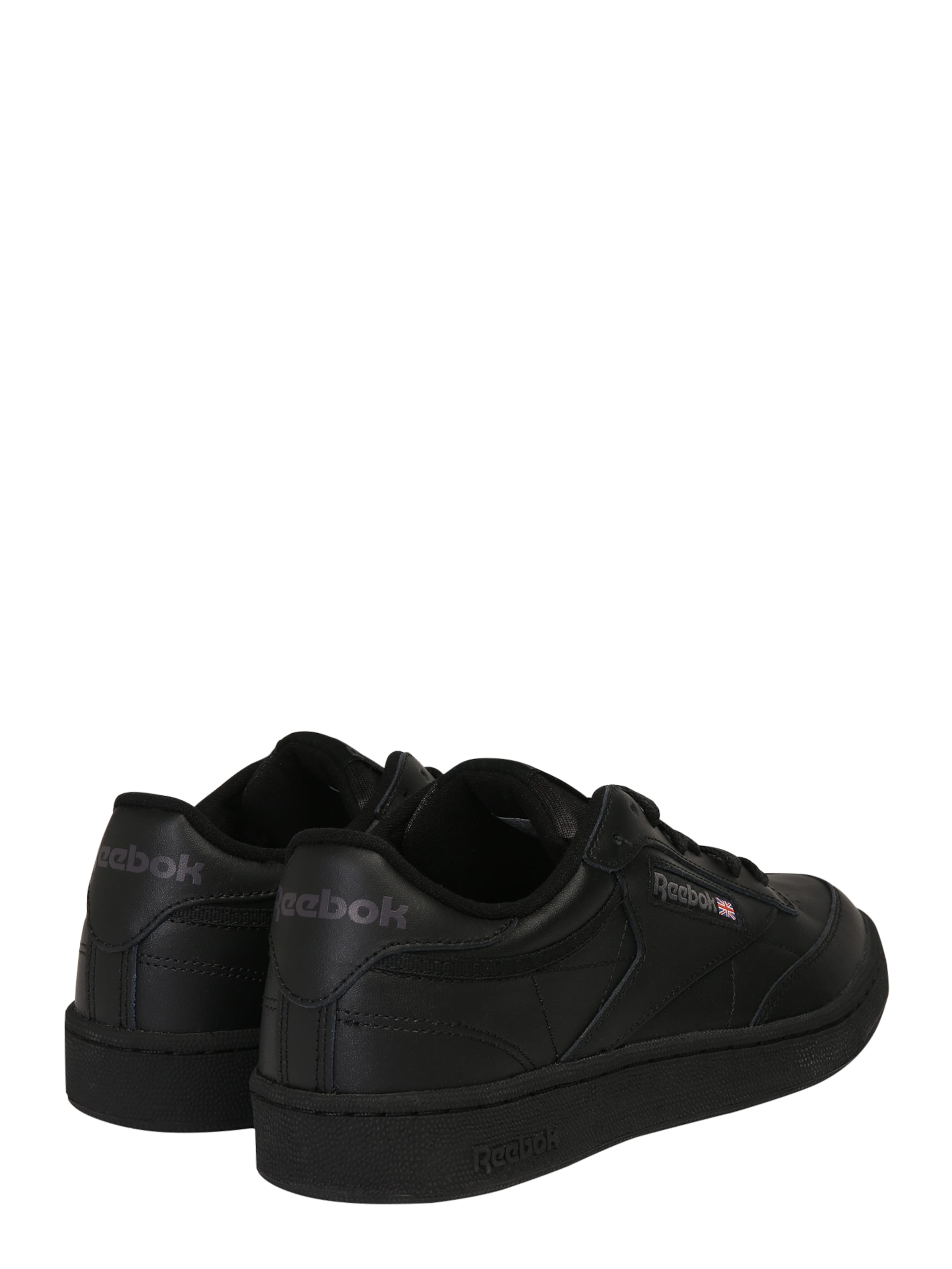Sneaker low 'Club C 85' de la Reebok pe negru: spate