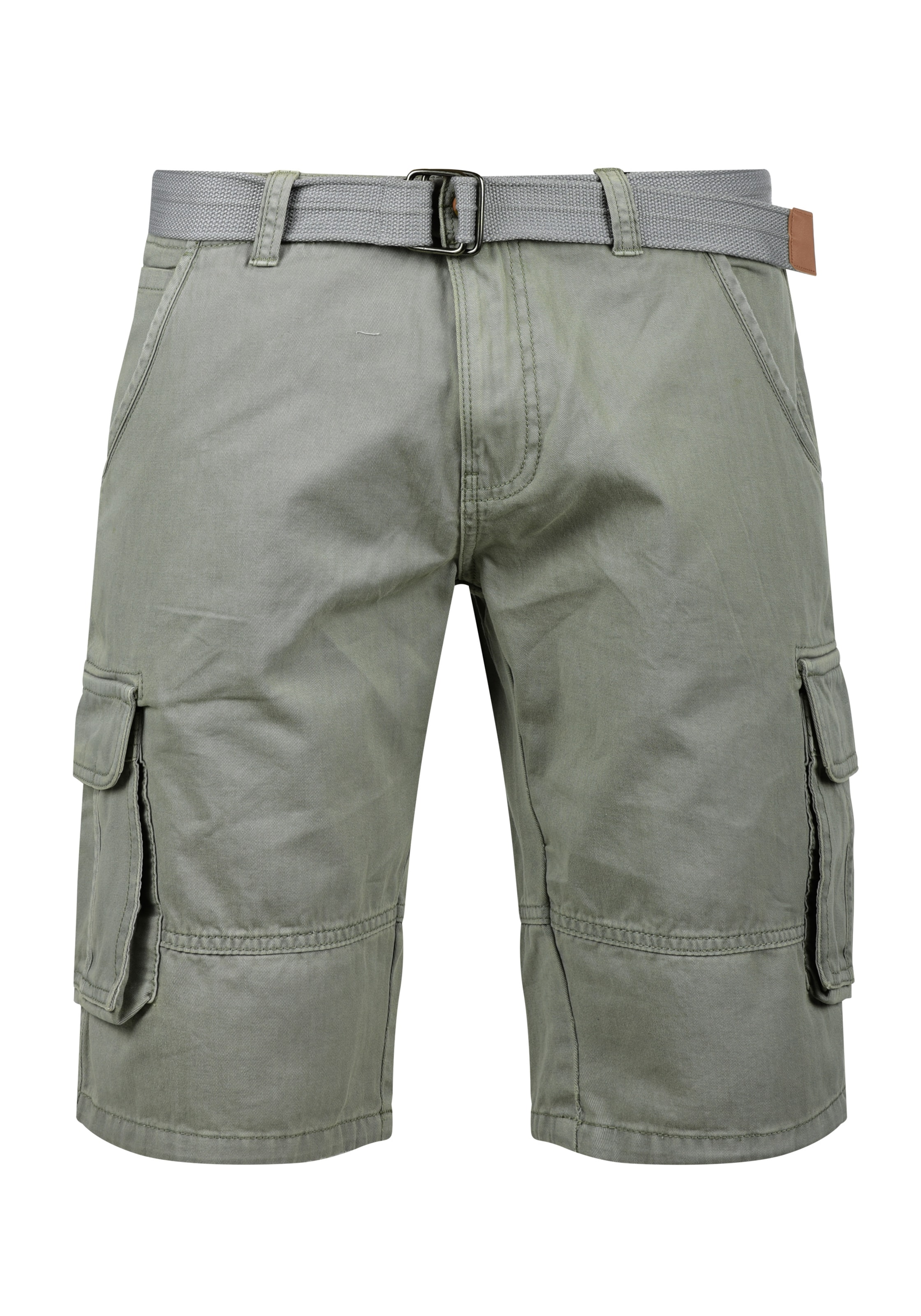 Regular Pantalon cargo 'Costa' INDICODE JEANS en vert : devant