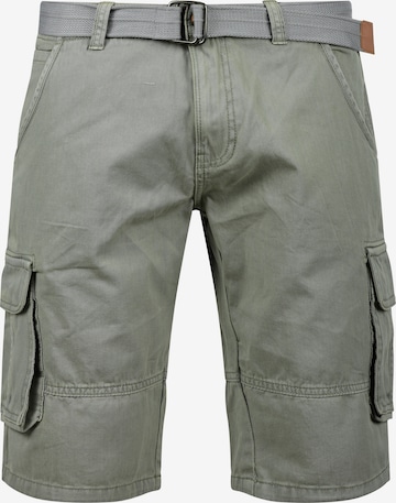 INDICODE JEANS Regular Cargoshorts 'Costa' in Grün: predná strana