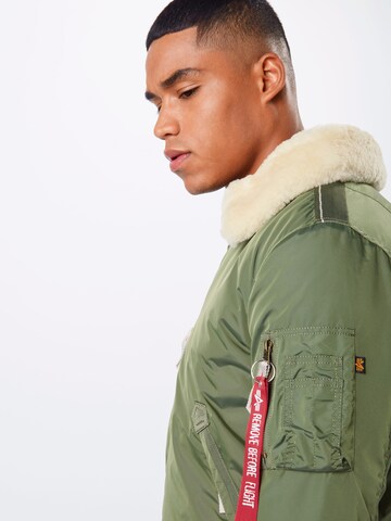 ALPHA INDUSTRIES Between-season jacket 'Injector III' in Green