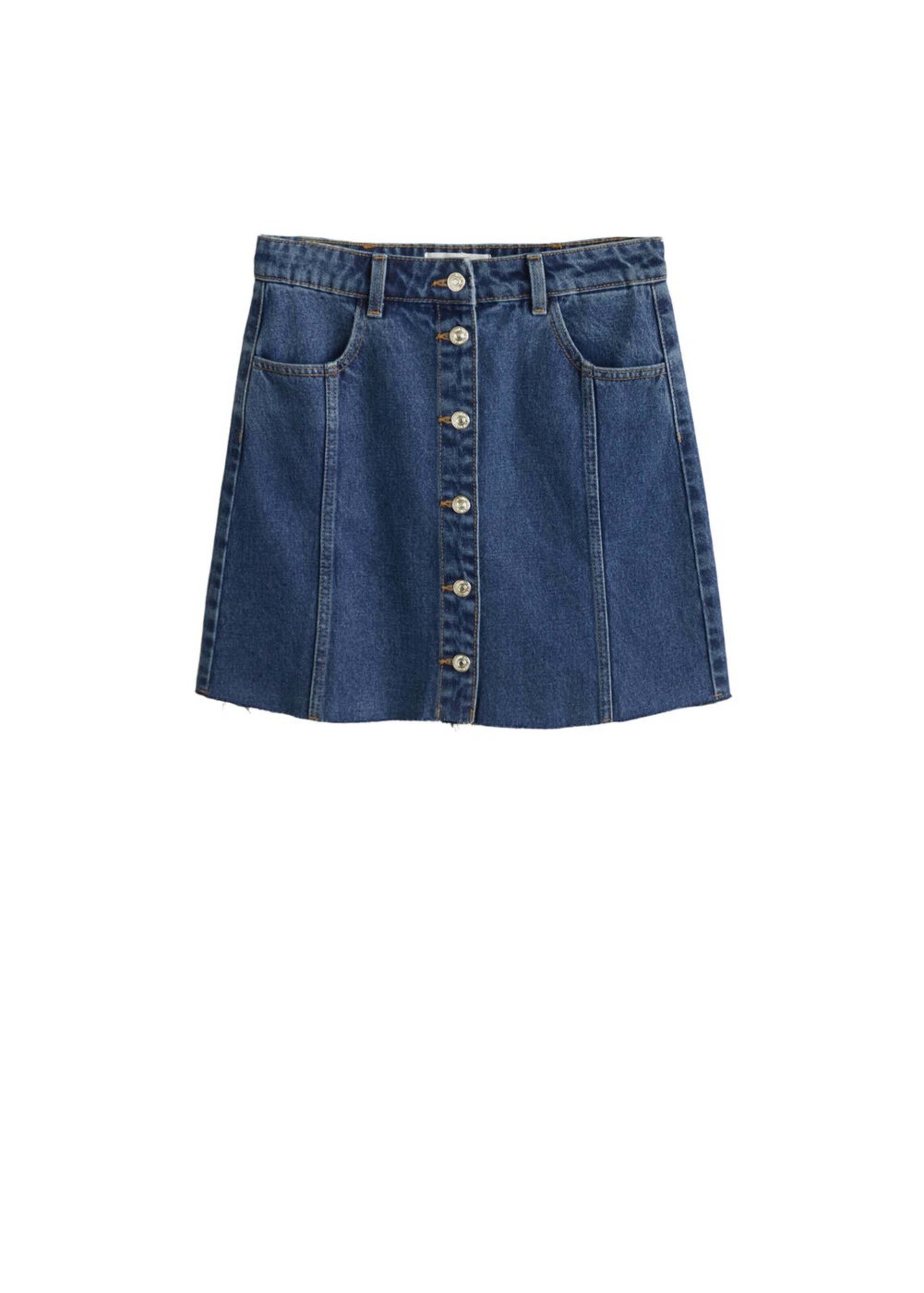 MANGO - Rock 'Vicky' in blue denim