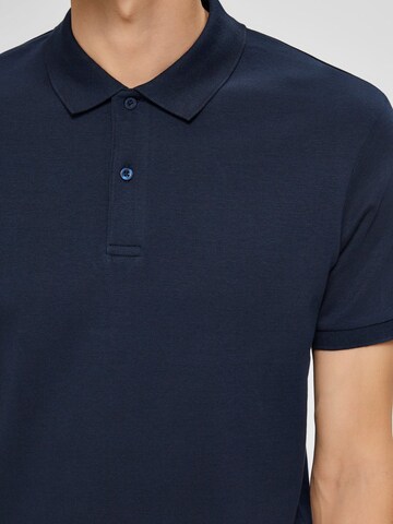 SELECTED HOMME Poloshirt 'PARIS' in Blau: predná strana