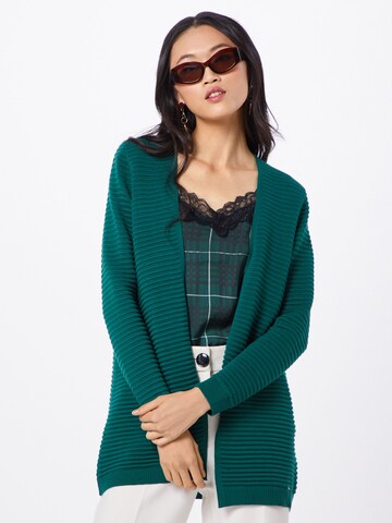 Cardigan MORE & MORE en vert : devant