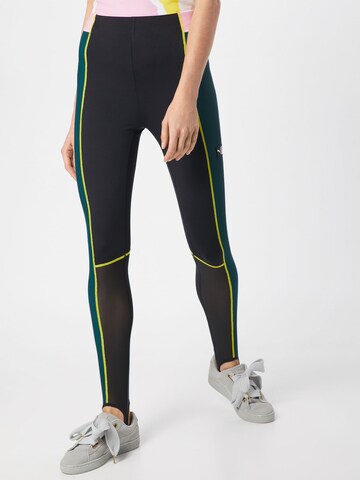 PUMA Skinny Legginsy w kolorze czarny: przód