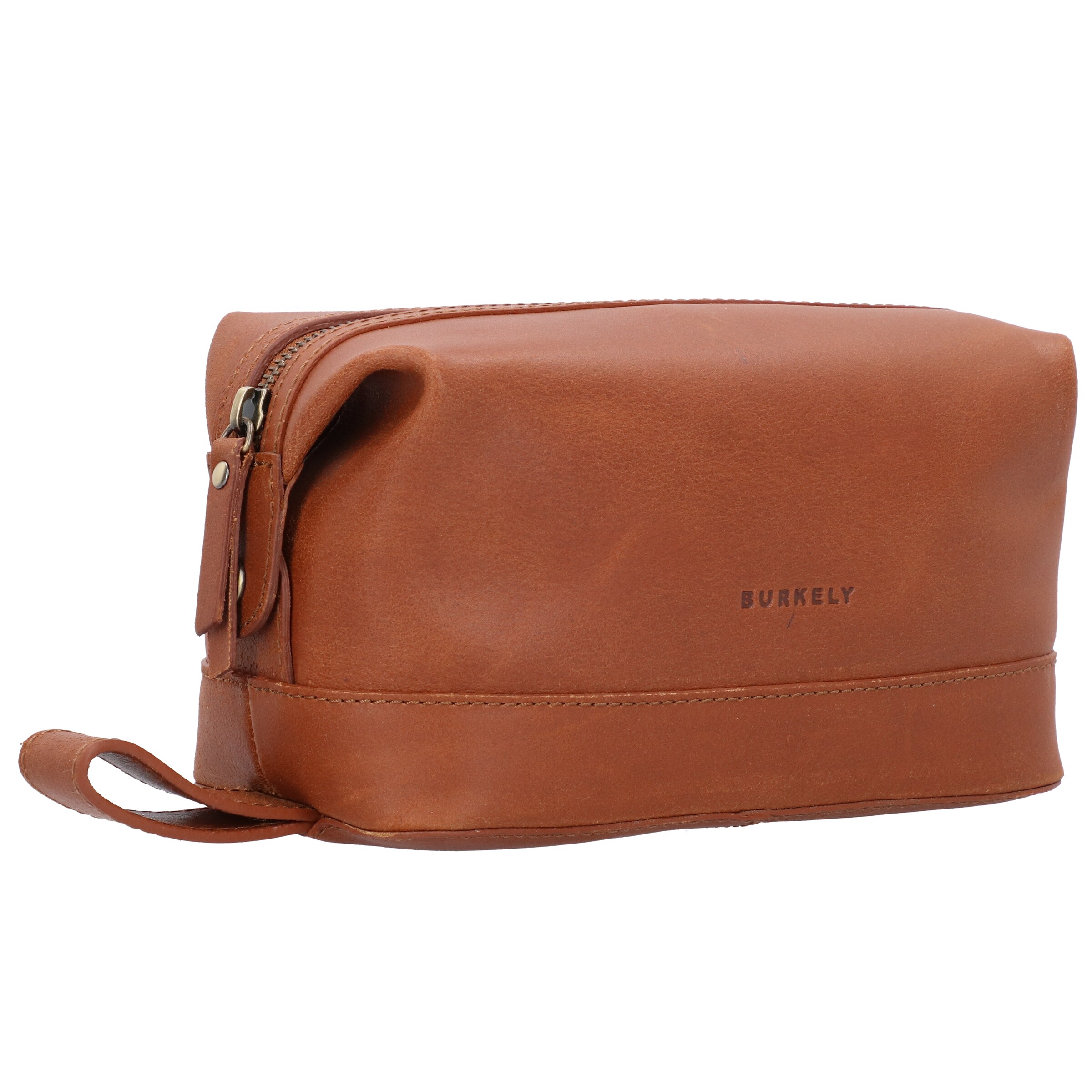 Burkely Toiletry Bag 'Riley' in Brown