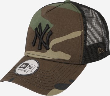 NEW ERA Cap 'NEYYAN' in Brown: front