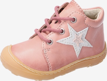 Pepino First-Step Shoes 'Romy' in Pink: front