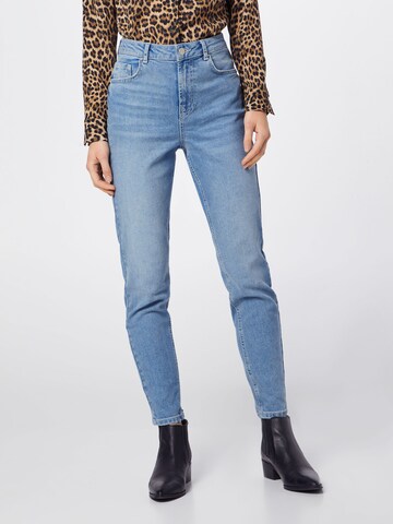 Coupe slim Jean 'Leah' PIECES en bleu : devant