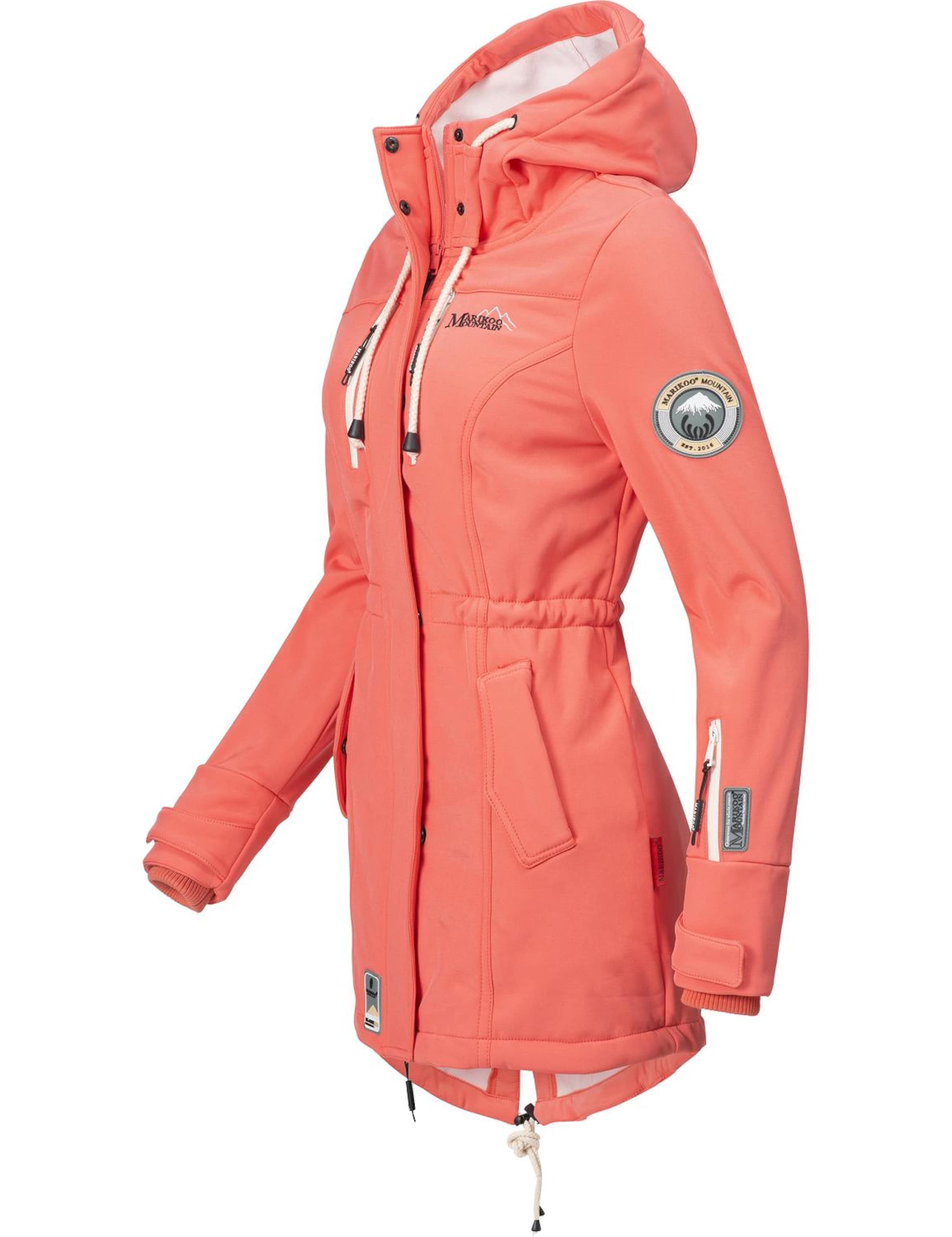 MARIKOO Funkcionális kabátok 'Zimtzicke' - narancs