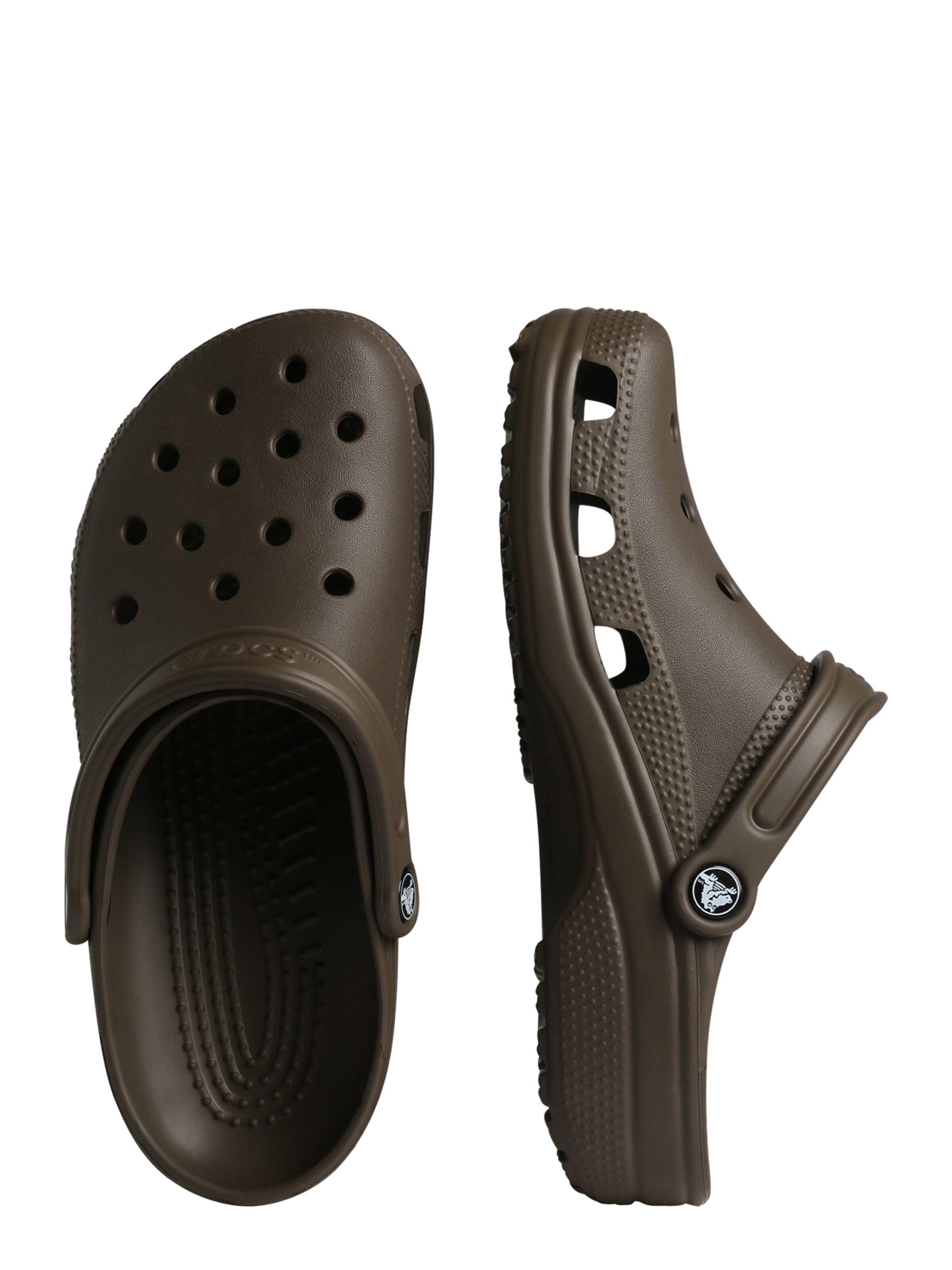 Männer Offene Schuhe Crocs Clogs in Schoko - ZS74510