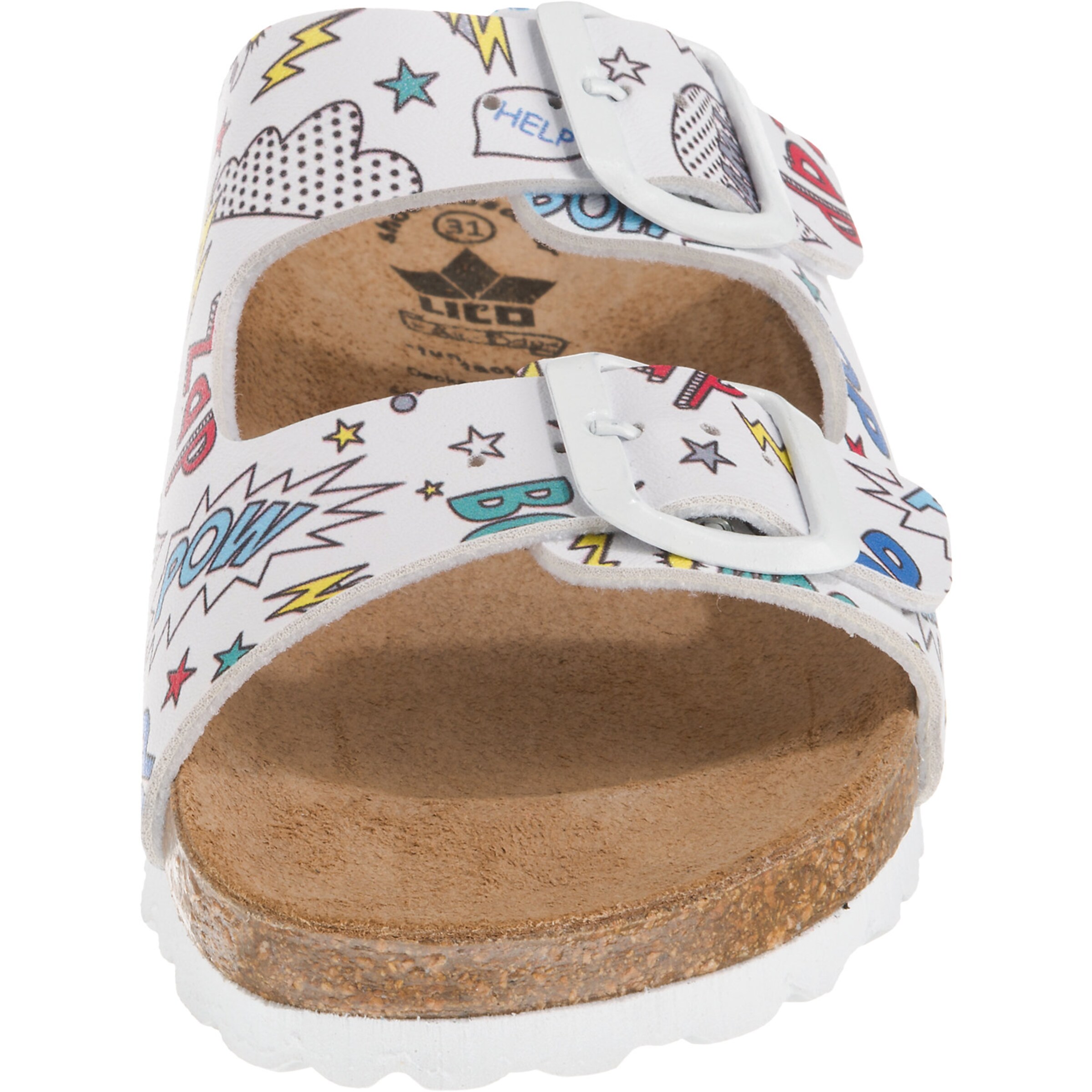 LICO Sandals 'Bioline' in White