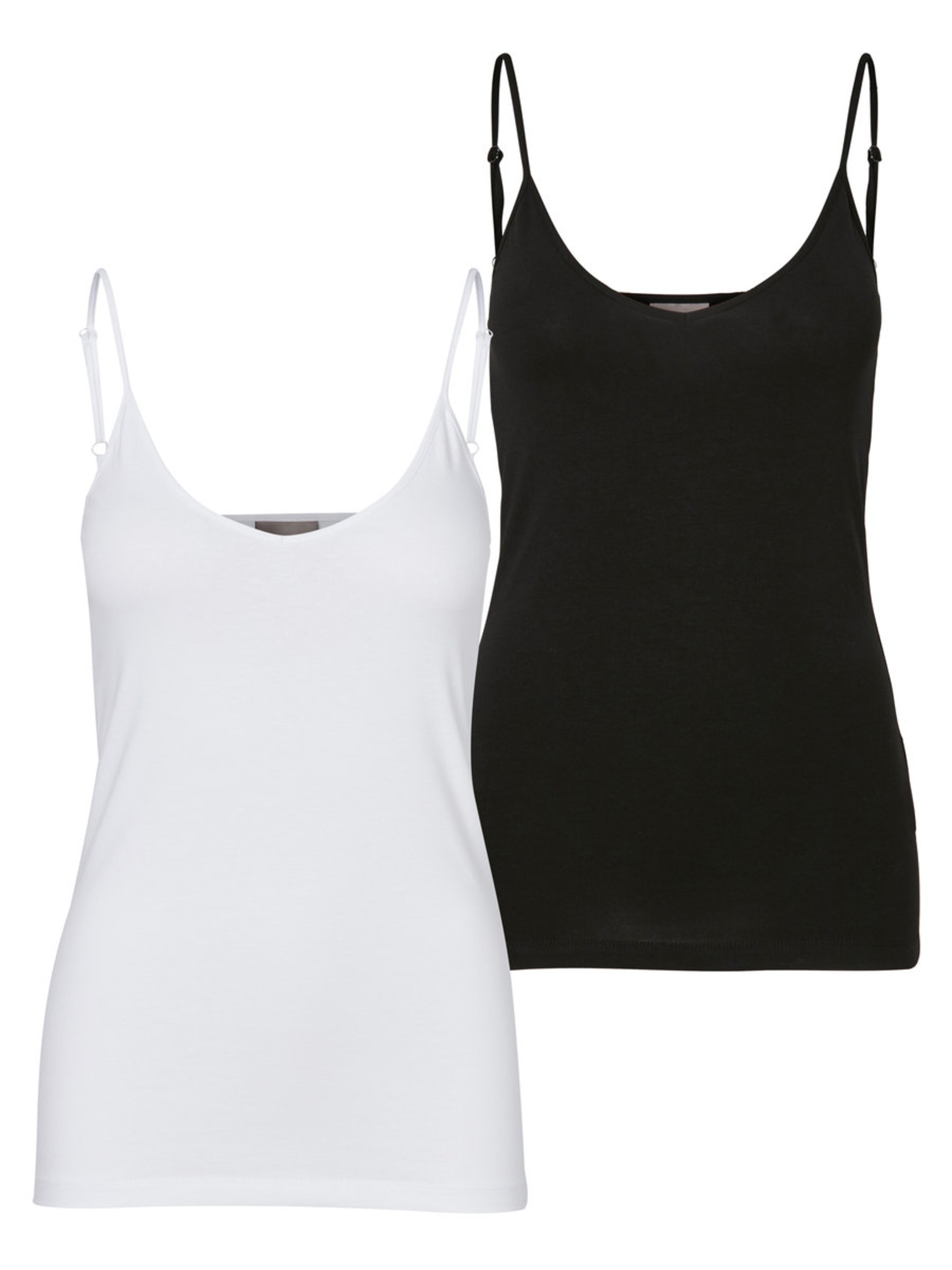 VERO MODA Top 'VMMaxi' - Čierna: predná strana