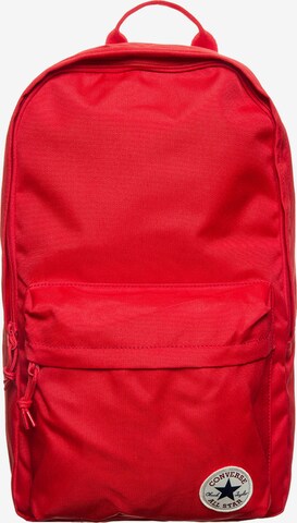 CONVERSE Rugzak 'EDC Poly' in Rood: voorkant