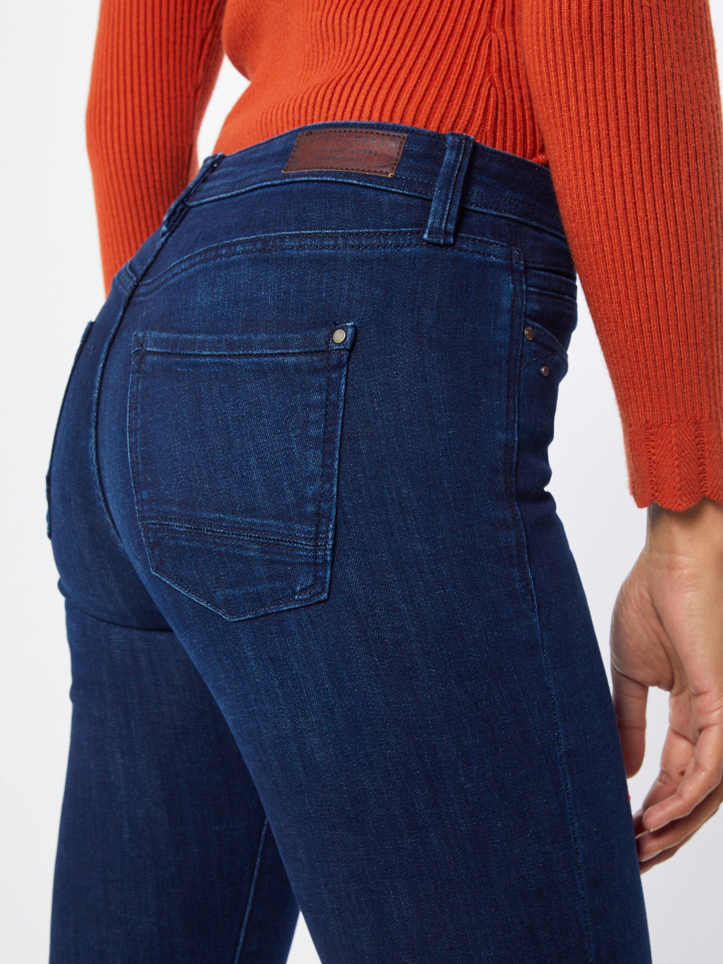 Frauen Große Größen ESPRIT Jeans in Dunkelblau - PC93496