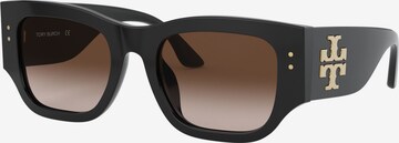 Tory Burch - Gafas de sol en negro: frente