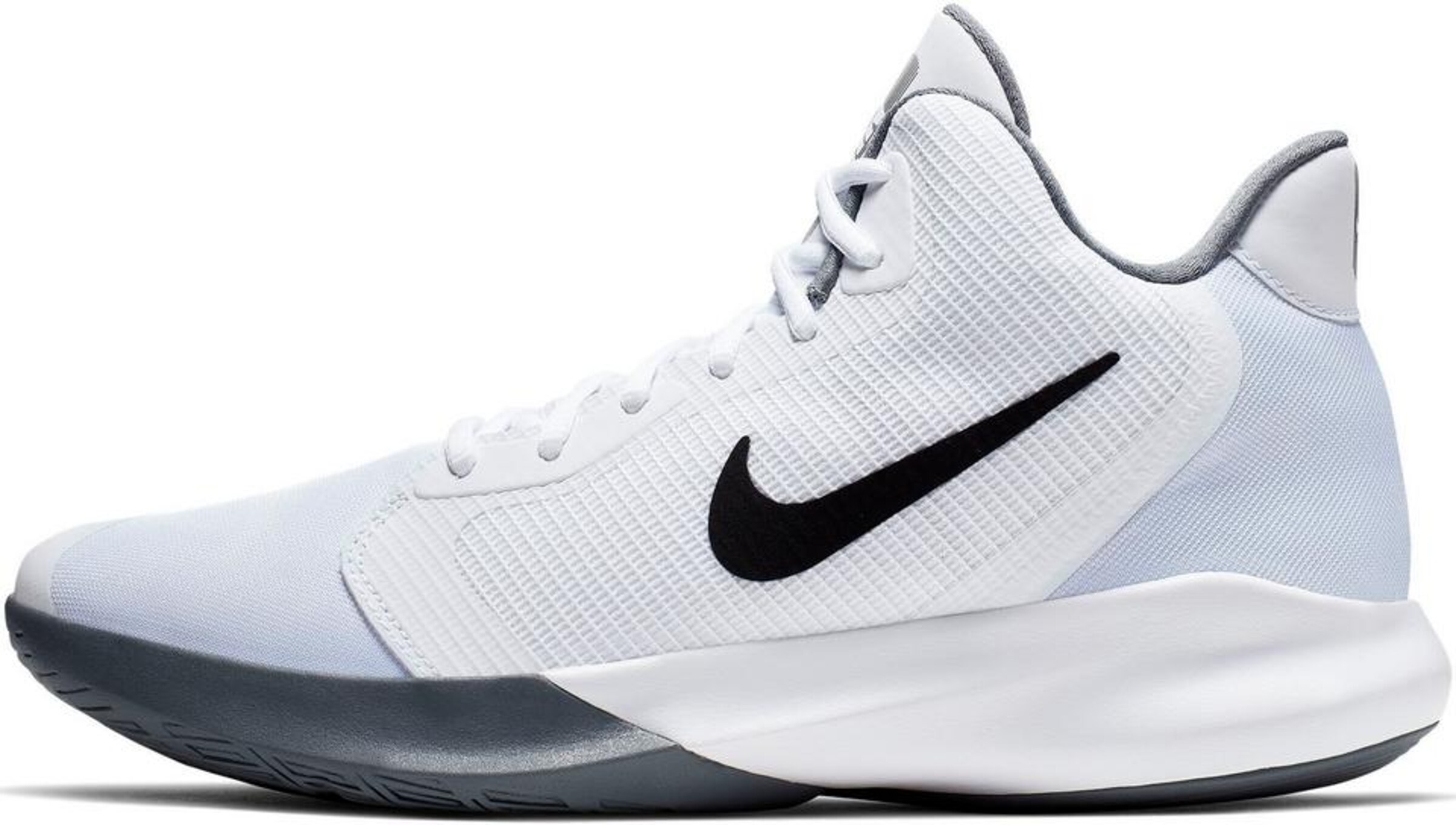 NIKE - Basketballschuhe 'Precision III' in weiß