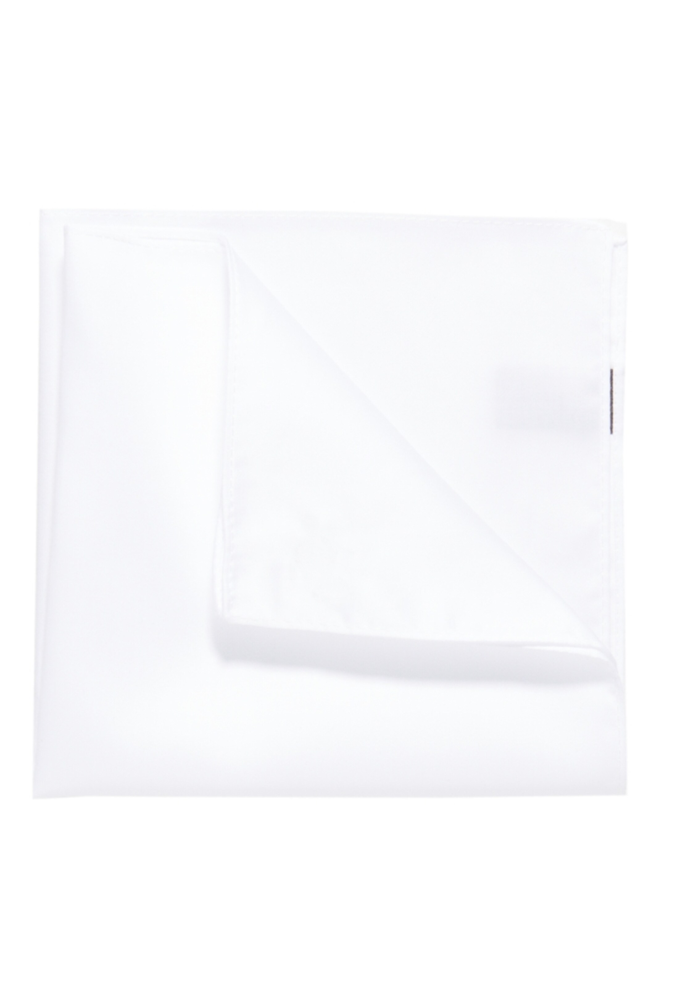 SEIDENSTICKER Pochette 'Schwarze Rose' in Weiß: Vorderseite