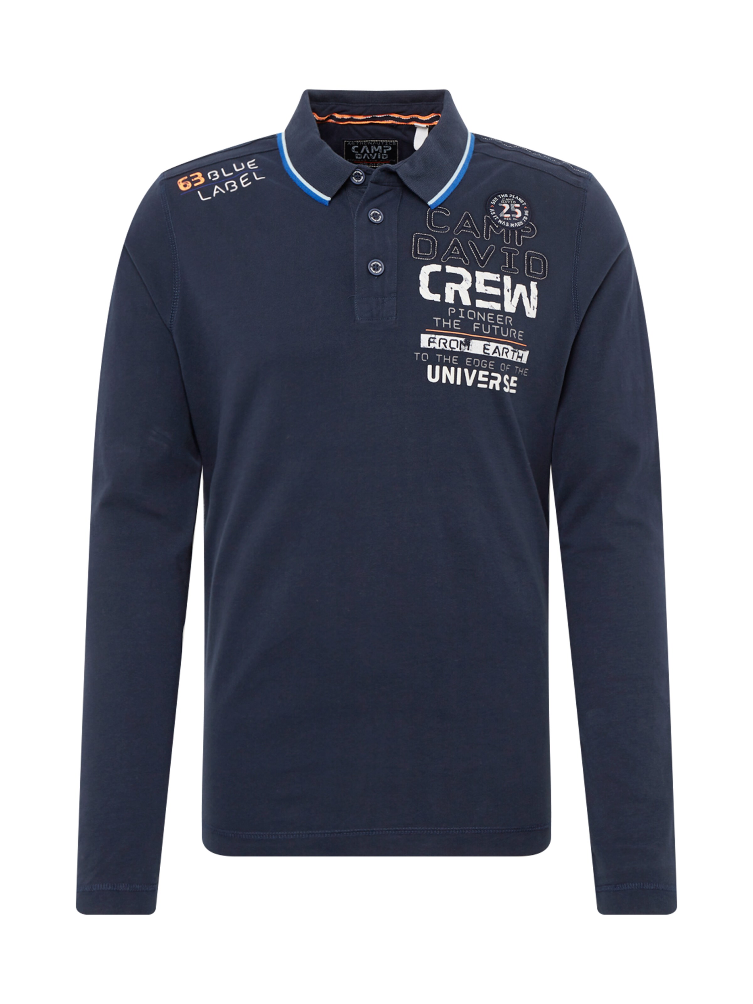 CAMP DAVID - Shirt in de kleur Navy