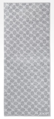 Serviette de plage 'Cornflower' JOOP! en gris : devant