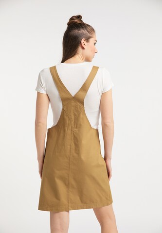 MYMO Overall Skirt in Brown