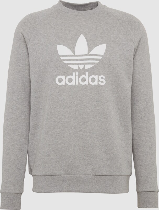 ADIDAS ORIGINALS Kleidung neue Mode weiß graumeliert in ADIDAS ORIGINALS Kleidung neue Mode weiß graumeliert in