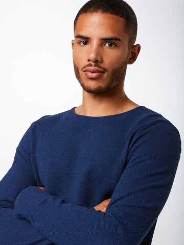 QS Pullover in Blau