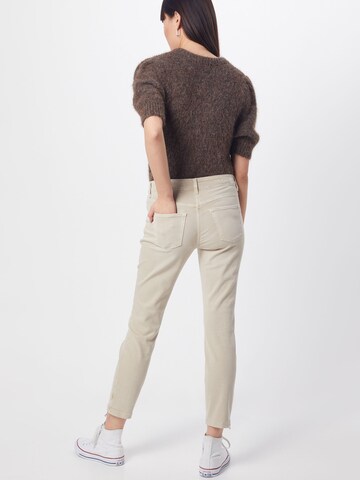 Coupe slim Jean 'DREAM CHIC' MAC en beige