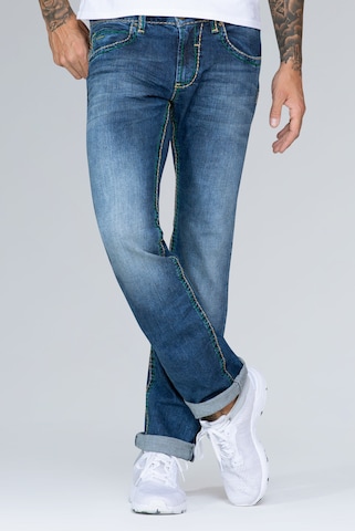 CAMP DAVID Regular Jeans 'Nico' in Blue: front