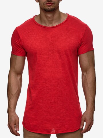 INDICODE JEANS Shirt 'Willbur' in Rot: predná strana
