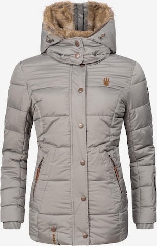 MARIKOO Winterjacke 'Nekoo' in Grau