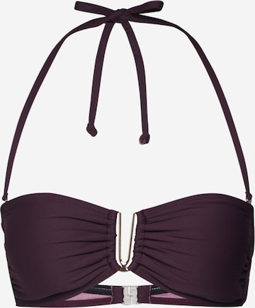 Hauts de bikini 'Melanie' ABOUT YOU en violet : devant