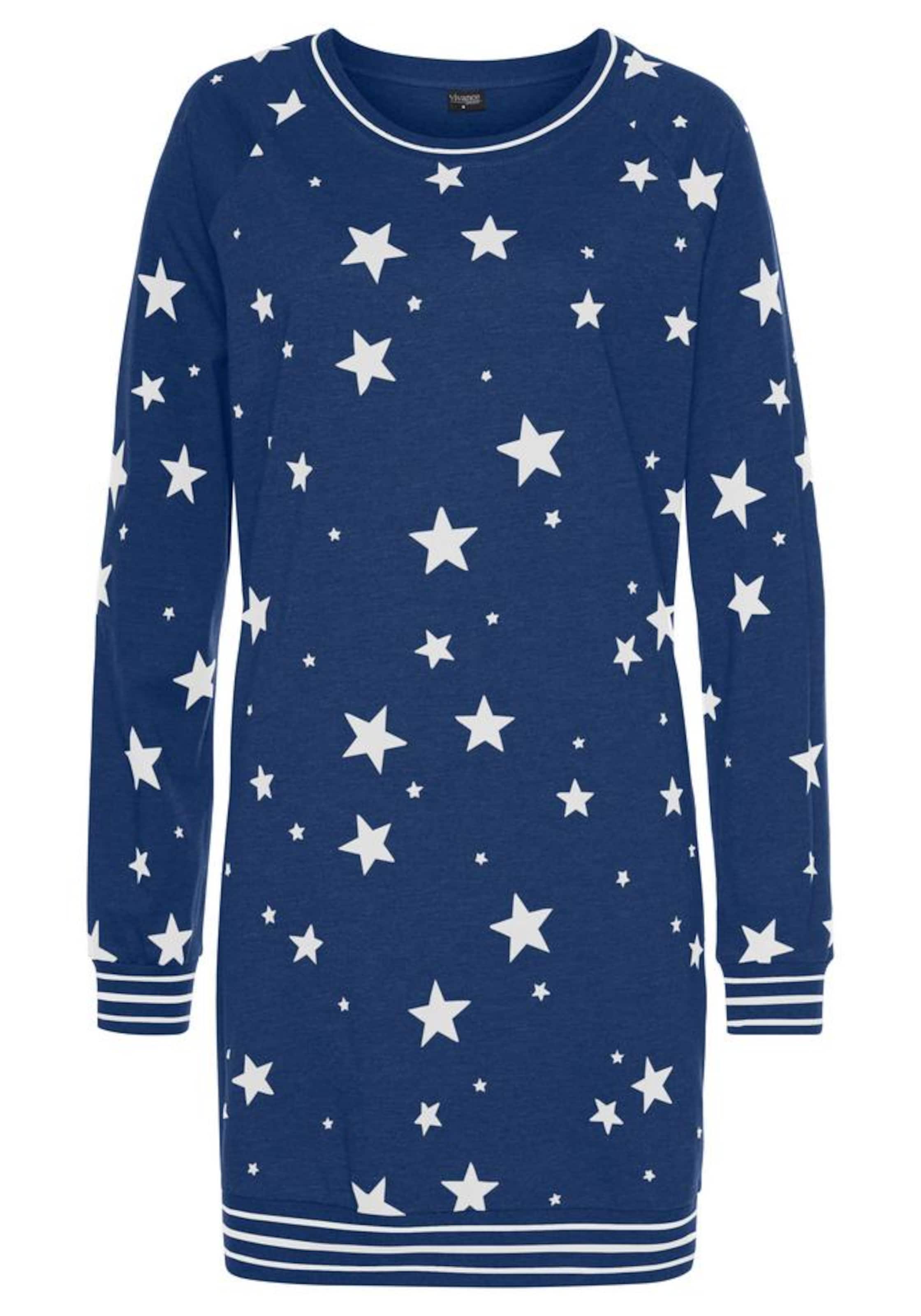 VIVANCE Nachthemd in Blau: Vorderseite