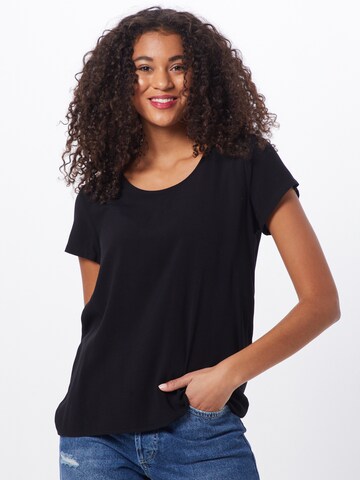 ONLY Blouse 'Onlfirst' in Zwart: voorkant